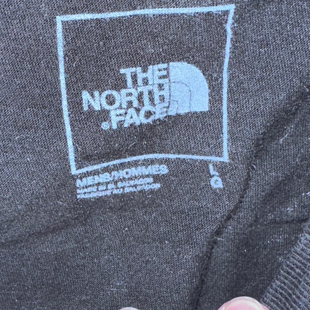 The North Face Mens Black Never Stop Exploring Box Logo Graphic T-Shirt Large - Picture 4 of 6
